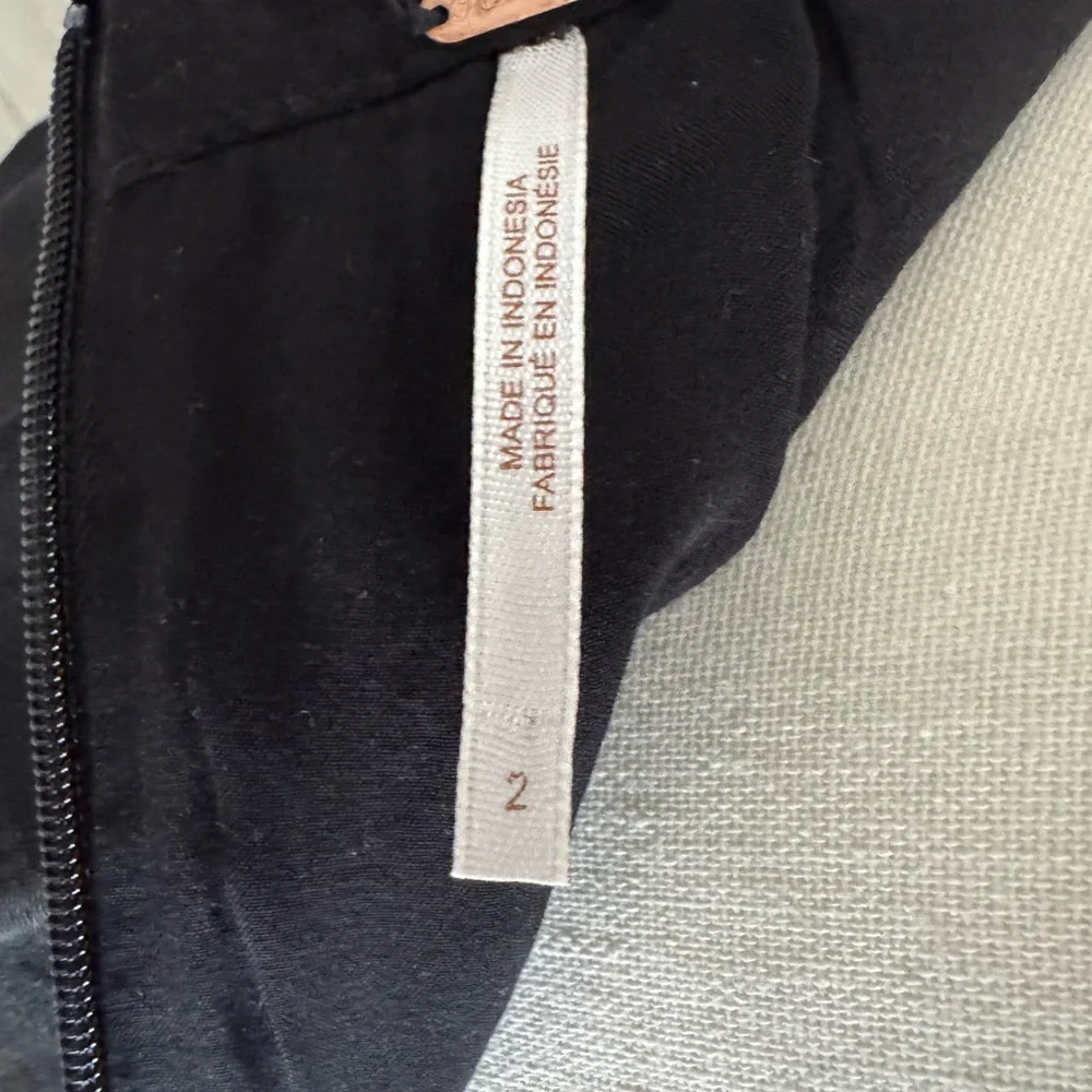 Free People Elegant Black Sleeveless Dress NWOT - Picture 3 of 4